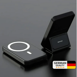 Woyax By Deji Magsafe Powerbank 10000 mAh Standlı Hızlı Taşınabilir Şarj Cihazı Batarya iPhone 11 12